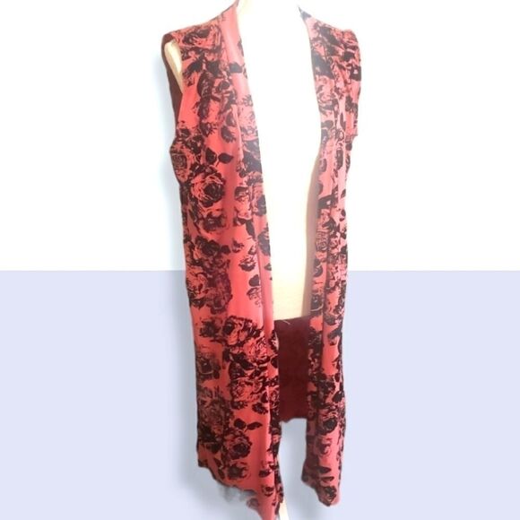 AMELIA JAMES Open Cardigan Duster